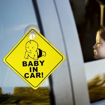 Vymeniteľné Auto Dieťa Prihlásiť Poveternostným vplyvom Dieťa Výstražné Nálepky Ľahko Nainštalovať Rezíduí,-bezplatné Odstránenie pre Autá Eco-friendly Pp Vozidla