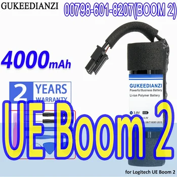 Vysoká Kapacita GUKEEDIANZI Batérie 00798-601-8207 (BOOM 2) 4000mAh pre Logitech UE Boom2, Boom 2 Ultimate