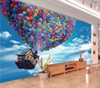 wellyu Vlastné veľké tapety moderný minimalistický balón obývacia izba, spálňa, TV joj, steny domov dekorácie, tapety