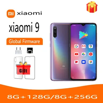 Xiao-9 ROM Globálny Smartphone, Snapdragon 855, 6 G, 128 G, 48MP, 16 MP, 20MP, 6.39, 2340x1080, 3300mAh, Globálna Verzia