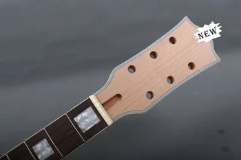 Yinfente Elektrická Gitara Krku 22 Pražec 24.75 Palcový Rosewood Hmatník Nedokončené Preal Blok Vložkou Skrutka na Štýle DIY Projekt