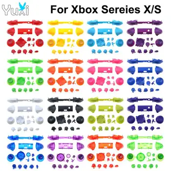 YuXi Pre Xbox Série X S Tlačidlá ovládača Auta RB LB Nárazníka RT, LT Spustenie Tlačidlá Analógový Palec Stick Dpad Pre Xbox Jeden