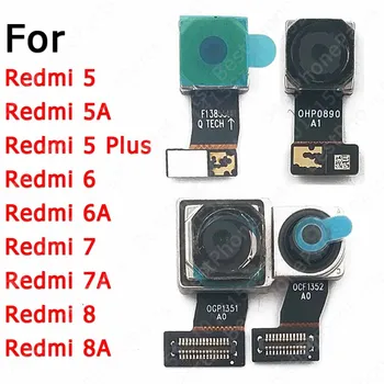 Zadná Kamera Pre Xiao Redmi 6 6A 7 7A 8 8A-5 Plus 5A Späť Modul Kamery Zadok Flex Nahradenie Opravy Náhradných Dielov