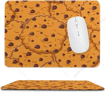 Zábavné súbory Cookie Čokoláda Podložka pod Myš Roztomilý Malý balík Office Počítač Mousepad na Stole Laptop s protišmykovým Gumovým Base 7.9×9,5 palec