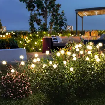 Záhradné Osvetlenie-Nové Inovované Solárny Firefly Svetlá Vonkajšie Nepremokavé živé pláže kultú Záhradné Osvetlenie pre Decorationi
