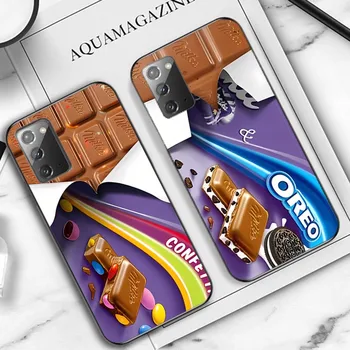 Čokoláda Milka Box Telefón Puzdro Pre Samsung Poznámku 8 9 10 20 Pro Plus Lite M 10 11 20 30 21 31 51 21 22 42 02 03