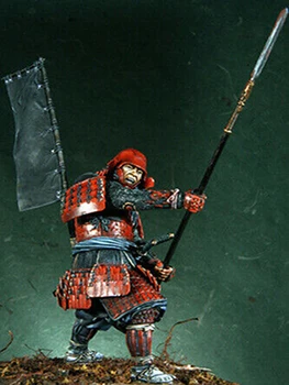 Živica Obrázok 1/18 90 mm staroveký človek, bojovník stojan (SO stojanom ) Model Unassambled Nevyfarbené Obrázok Stavebných Kit